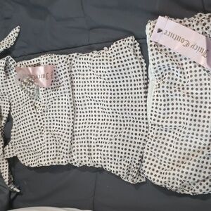 Juicy Couture NWT Petite Polka Dot Bikini